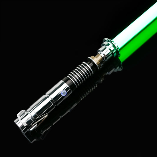 TXQSABER Luke Lightsaber Skywalker Neo Pixel Smooth Swing Light Sword 16 Soundfonts Glossy Metal Handle Blaster Replica Toy Kids