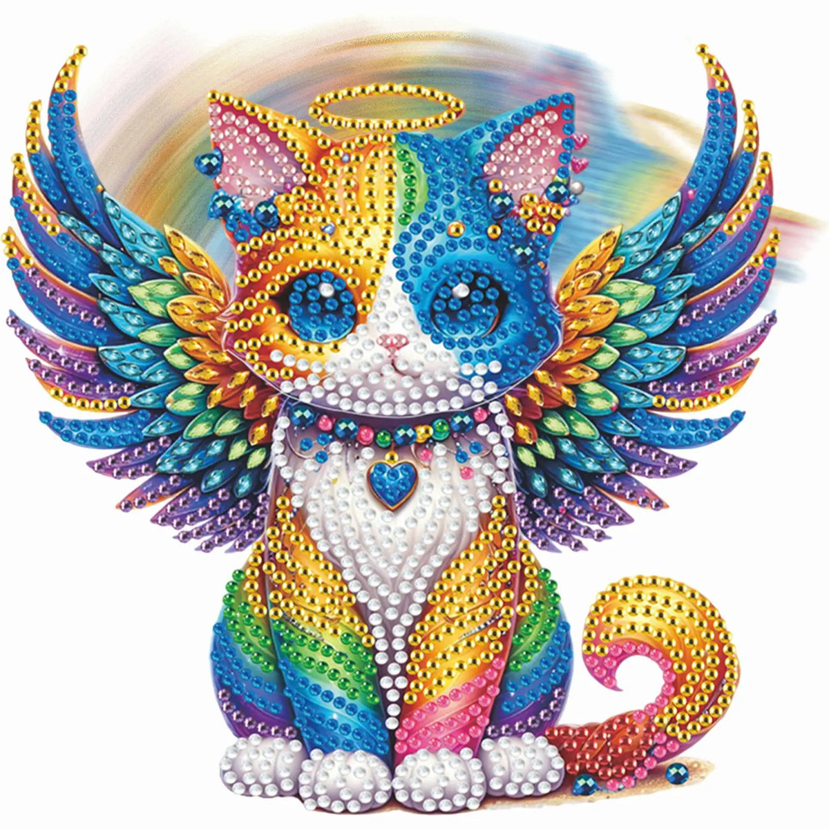 Cute Animal Diamond Painting Ornaments Acrylic Special Shaped Shaking Head Tabletop 5D DIY Diamond Art Shake Head Tabletop Decor