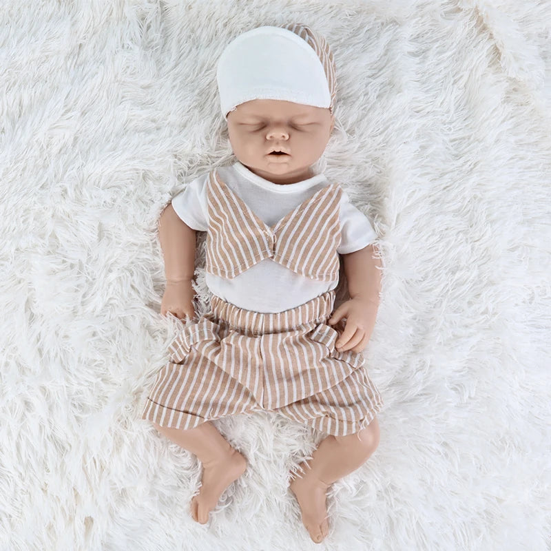 Authentic 100% Silicone Unpainted Reborn Baby Dolls Shipped from USA Warehouse Wholesale Realistic Baby Dolls for Kids Bebe Toys