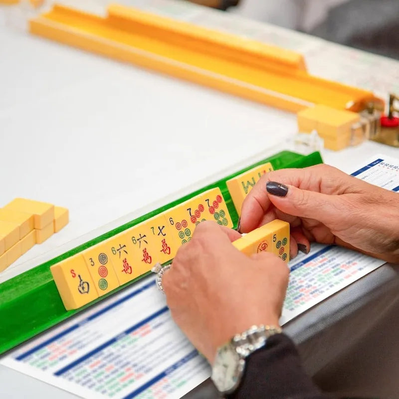 Hot-selling Mahjongg Cards American Mahjong Waterproof Scorecard Rule Card Scorecard