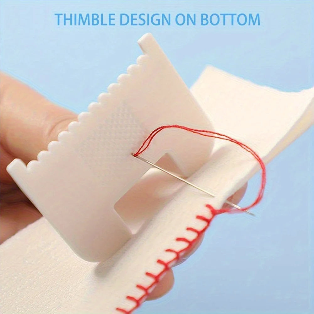 2pcs Sewing Guide Template Kit for Consistent Stitches – 3mm Spacing Precision Sewing Tool for Fabric Embroidery & Leathercraft