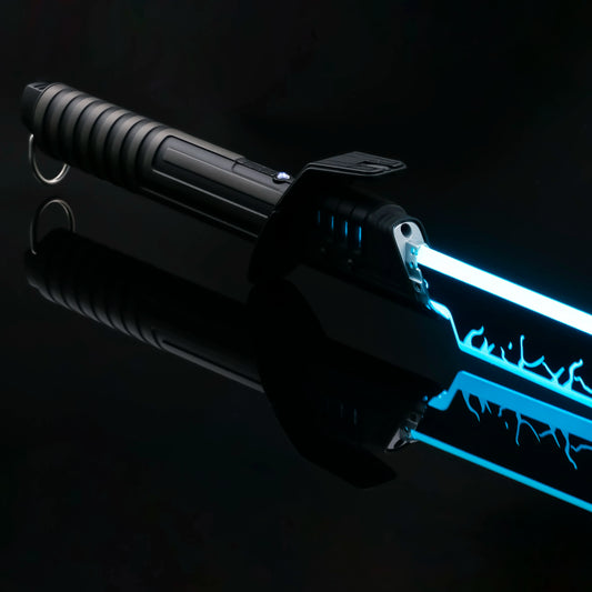 TXQSABER Dark Saber Smooth Heavy Dueling Lightsaber Proffie 2.2 Board with SD card FOC Volume Adjustment Jedi Sword Toys